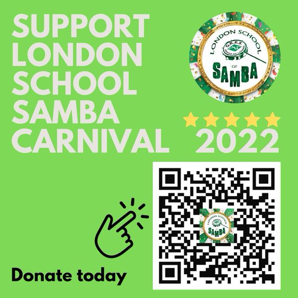 Support the London School of Samba by donating money to help fund Notting Hill Carnival 2022