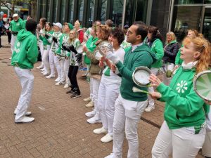 London School of Samba at London Marathon 2024 - 2