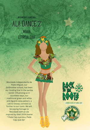 Ala Minha Estrela Gula - Intermediate Dance costume NHC 2024