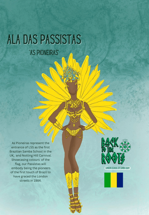 Ala Passistas - Intermediate - Advanced Dance costume NHC 2024