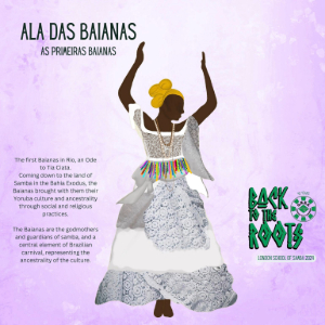 The first Baianas in Rio, an Ode to Tia Ciata.